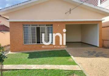 Casa comercial com 4 salas à venda na vila nova valinhos, valinhos , 206 m2 por r$ 980.000