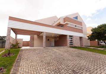 Casa em condomínio fechado com 4 quartos à venda na avenida francisco gulin, santa felicidade, curitiba por r$ 2.450.000