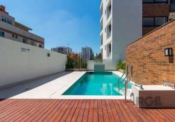 Apartamento 2 dormitórios com 1 suíte, living para 2 ambientes e cozinha americana com churrasqueira.&lt;br&gt;edifício  com infraestrutura, piscina, salão de festas, bicicletário, espaço gourmet, seg