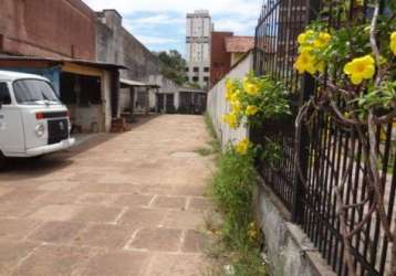 Terreno, no bairro rio branco, em porto alegre/rs. divisa com bairro santana. imediações da rua são luis. excelente terreno, em ótima localização, medindo 8,56 x 69.07, podendo unir a outro terreno. i