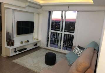 Lindo apartamento mobiliado. &lt;br&gt;3 dormitórios, junto ao shopping iguatemi. o apartamento possui 1 suíte, com mais 1 banheiro social e com 1 vaga de garagem escriturada. ele ainda possui uma sac