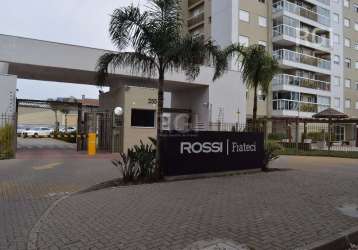 Vendo apartamento de 02 dormitórios, uma suíte,  no 10º andar, com 64,26m² de área privativa, sol da manhã , semi mobiliado, frente, living , piso porcelanato, sacada, banheiro social, cozinha, aquece