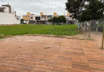 Terreno para locação no santa cruz em cascavel