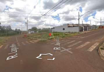 Terreno à venda no bairro morumbi em cascavel por r$ 165.000,00