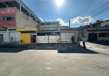 Venha investir!casa à venda, com 2 lojas, 2 vagas de garagem, residencial novo horizonte, barra man