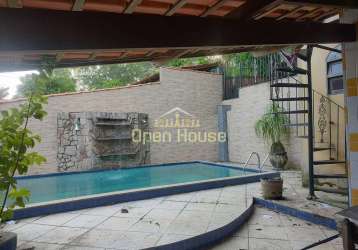 Casa com 4 quartos, 3 suítes, piscina e área gourmet!! casa à venda, jardim belvedere, volta redond