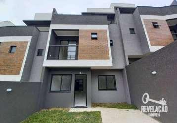 Sobrado com 3 dormitórios à venda, 125 m² por r$ 699.000,00 - uberaba - curitiba/pr