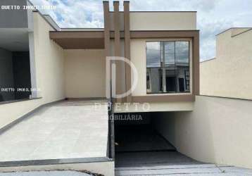 Casa em condomínio para locação em indaiatuba, cond toscana, 3 dormitórios, 3 suítes, 3 banheiros, 2 vagas