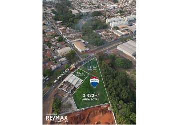 Terreno / lote comercial à venda, 507m² - campos eliseos – parque industrial tanquinho