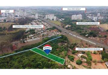 Terreno a venda, parque ribeirão, 7760 m² em ribeirão preto