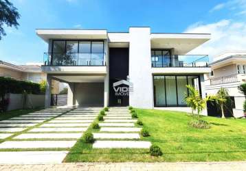 Casa alto padrão com 4 suiítes com closet para venda | alphaville campinas.