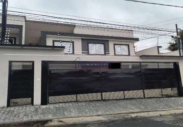 Sobrados novos na vila santa terezinha com 03 dorms, 01 suite, sala de estar, cozinha, wc, 03 vagas.