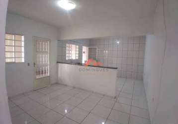 Casa com 1 dormitório para alugar, 50 m² por r$ 1.023,00/mês - vila bertini - americana/sp