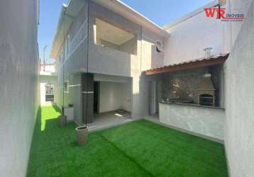 Sobrado à venda, 143 m² por r$ 650.000,00 - vila eldízia - santo andré/sp