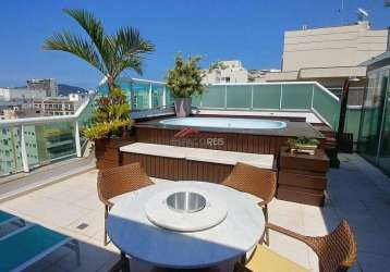 Icaraí - cobertura duplex com piscina a poucas quadras da praia