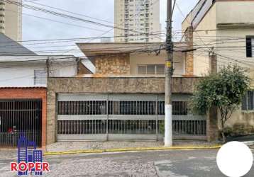 Excelente casa de 292 m²/3 dormitórios/4 vagas/ edicula/espaço gourmet à venda/locação no tatuapé, são paulo