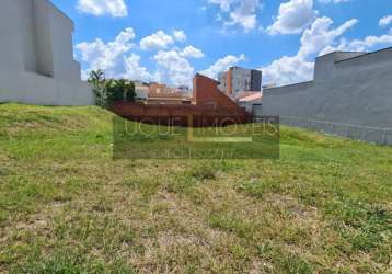 Terreno à venda no jardim toscana, indaiatuba  por r$ 320.000