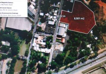 Terreno residencial  a venda em nova iguaçu rj próximo a rodovia presidente dutra.
