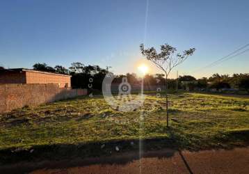 Terreno a venda no bairro porto belo em foz do iguaçu - pr.