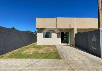 Casa com 2 dormitórios à venda, 54 m² por r$ 320.000,00 - são roque - foz do igua