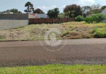 Terreno para locação,360.00 m , jardim canadá ii, foz do iguacu - pr