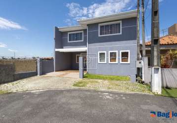 Casa em condomínio fechado com 3 quartos à venda na rua victor modesto de oliveira, 233, pinheirinho, curitiba, 150 m2 por r$ 730.000