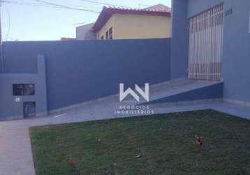 Casa com 3 dormitórios, 132 m² - venda por r$ 450.000,00 ou aluguel por r$ 2.600,00/mês - jardim ok - londrina/pr