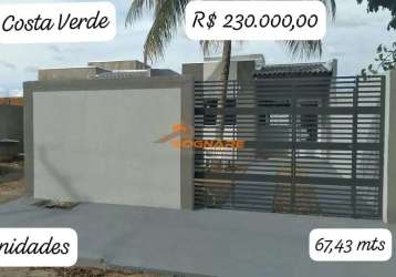 Costa verde: 230.000,00 codigo: 74269