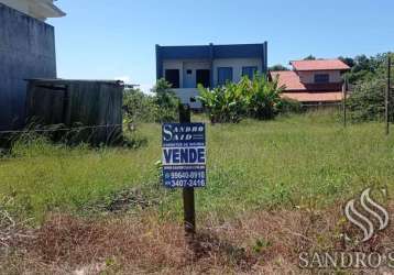 Terreno para venda em balneário barra do sul, centro