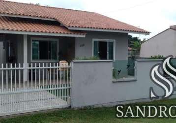 Casa para venda em balneário barra do sul, centro, 3 dormitórios, 2 banheiros, 1 vaga