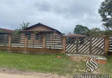 Casa para venda em balneário barra do sul, conquista, 3 dormitórios, 1 suíte, 1 banheiro, 1 vaga