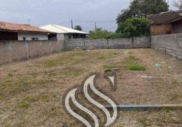 Terreno para venda em balneário barra do sul, costeira