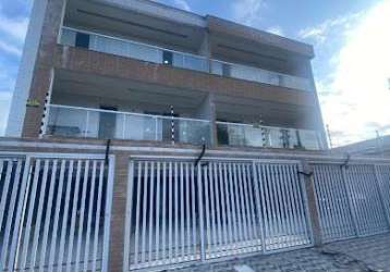 Sobrado duplex  com 3 dormitório 1 suíte 2 vagas de garagem-à venda, 111 m² por r$ 460.000 - caiçara - praia grande/sp