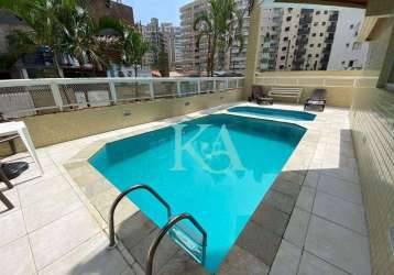 Apartamento com 2 dormitórios à venda, 75 m² por r$ 430.000 - vila guilhermina - praia grande/sp