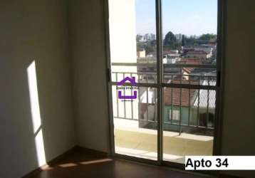 Apartamento (apartamento padrão) para locação, 2 dorm(s), 1 vaga(s), 50 m²