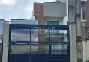 Sobrado geminado no santa catarina com 2 quartos para venda, 130 m²