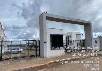 Oportunidade única em aguas lindas de goias - go | tipo: apartamento | negociação: venda direta online  | situação: imóvel