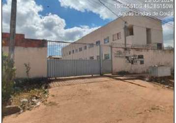 Oportunidade única em aguas lindas de goias - go | tipo: apartamento | negociação: venda direta online  | situação: imóvel