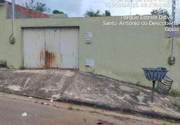 Oportunidade única em santo antonio do descoberto - go | tipo: casa | negociação: venda direta online  | situação: imóvel