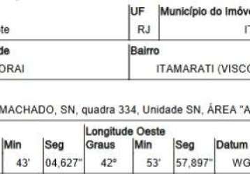 Oportunidade única em itaborai - rj | tipo: terreno | negociação: venda direta online  | situação: imóvel