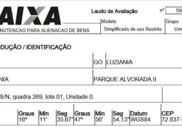 Oportunidade única em luziania - go | tipo: terreno | negociação: venda direta online  | situação: imóvel