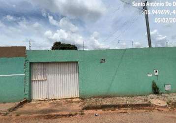 Oportunidade única em santo antonio do descoberto - go | tipo: casa | negociação: venda online  | situação: imóvel