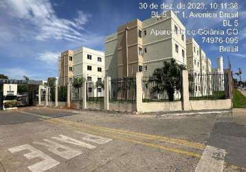 Oportunidade única em aparecida de goiania - go | tipo: apartamento | negociação: leilão  | situação: imóvel