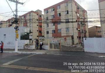 Oportunidade única em santa luzia - mg | tipo: apartamento | negociação: leilão  | situação: imóvel