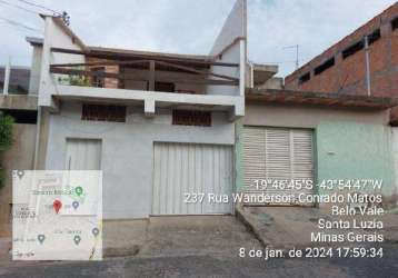 Oportunidade única em santa luzia - mg | tipo: casa | negociação: leilão  | situação: imóvel