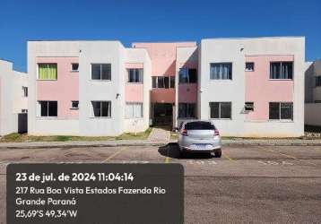 Oportunidade única em fazenda rio grande - pr | tipo: apartamento | negociação: leilão  | situação: imóvel