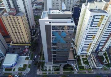 Apartamento tipo studio à venda, 36 m² por r$ 550.000 - batel - curitiba/pr