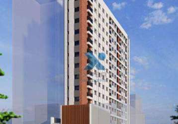 Lins. apartamento com 1 dormitório à venda, 24 m² por r$ 355.000 - centro - curitiba/pr