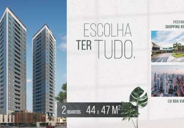 Lindo apartamento 02 quartos sendo 01 suite na melhor localização de boa viagem recife