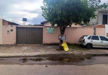 Casa com barracão simple a venda    plano vila alzira, aparecida de goiânia, ótima localização ao lado  avenida das mangueiras 